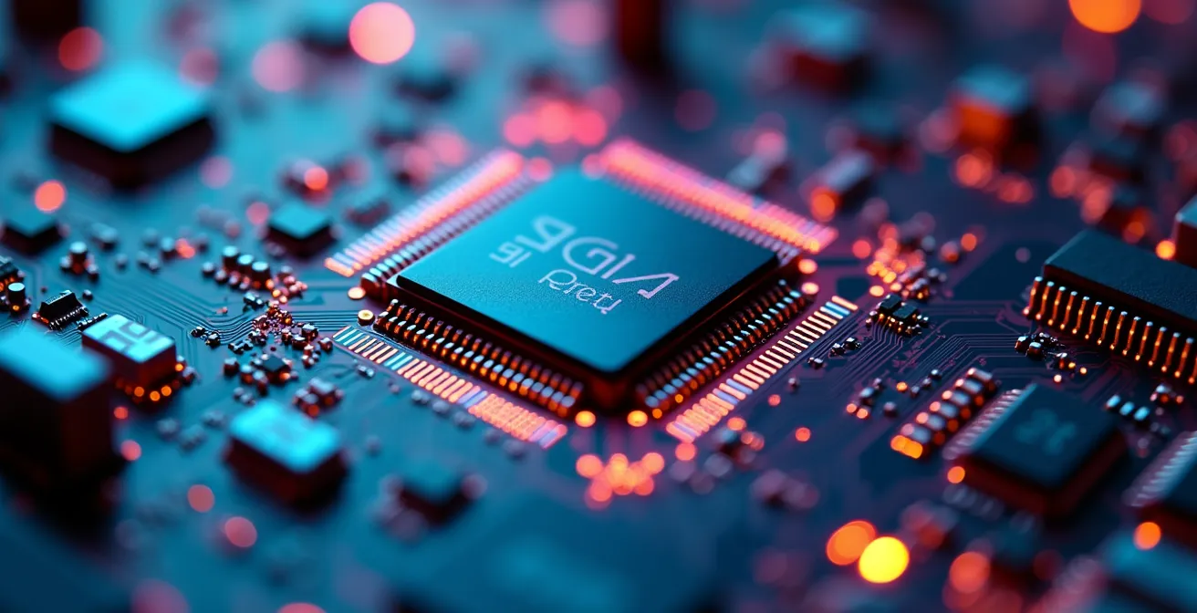 Visualización del almacenamiento seguro de datos biométricos en chip local